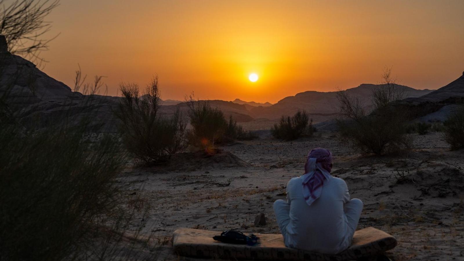 瓦迪拉姆 Bedouin Future Camp酒店 外观 照片