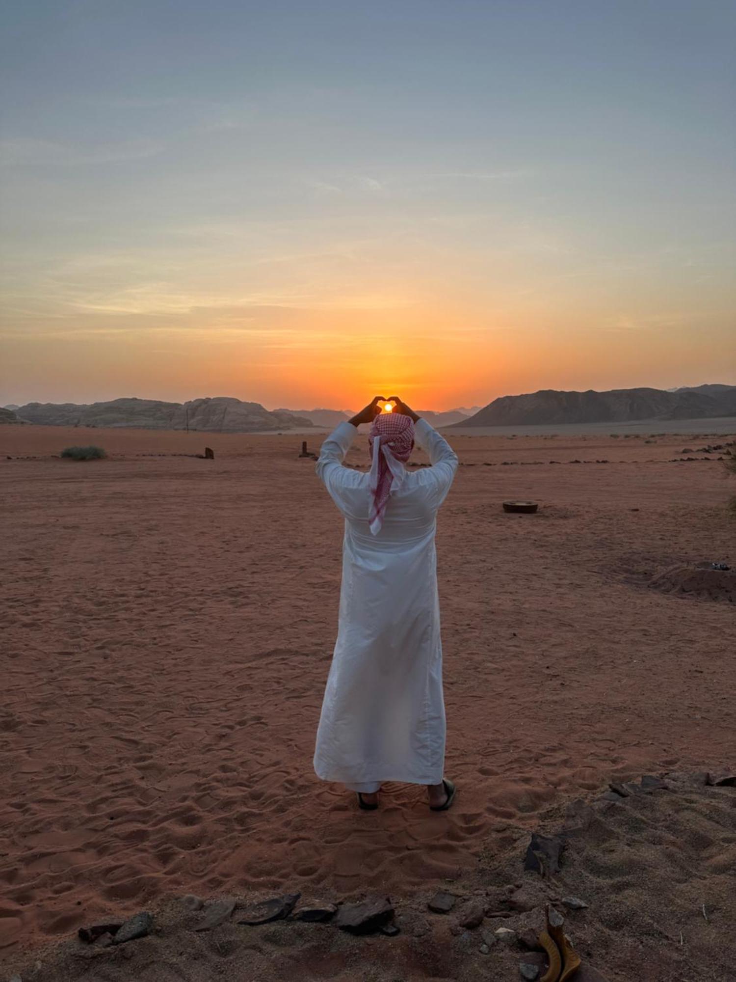 瓦迪拉姆 Bedouin Future Camp酒店 外观 照片