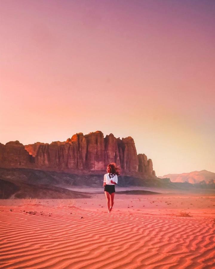 瓦迪拉姆 Bedouin Future Camp酒店 外观 照片
